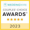 WeddingWire 2023 Couples Choice Award
